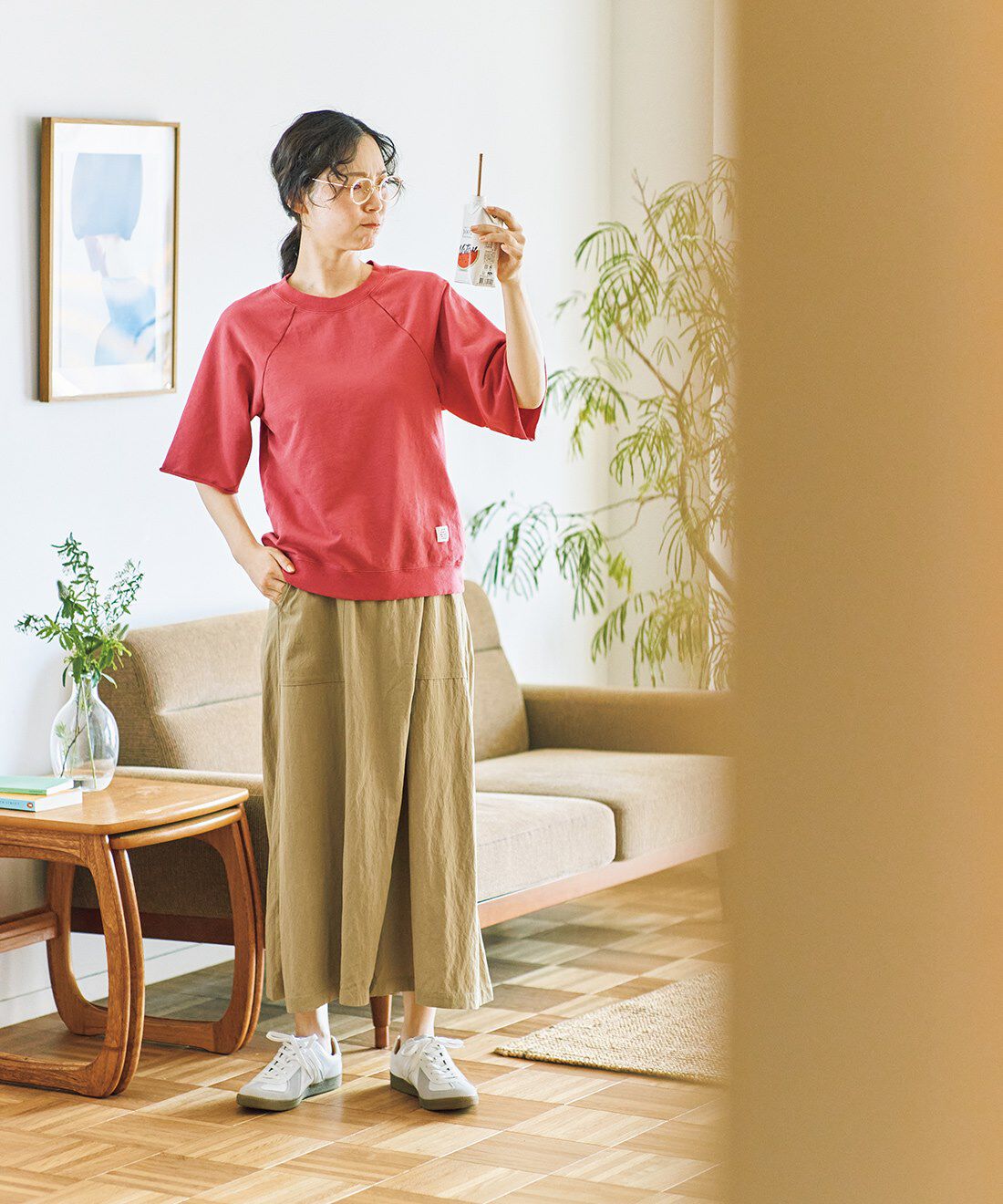 and myera［アンドマイラ］|and myera ミニ裏毛で作ったTシャツ