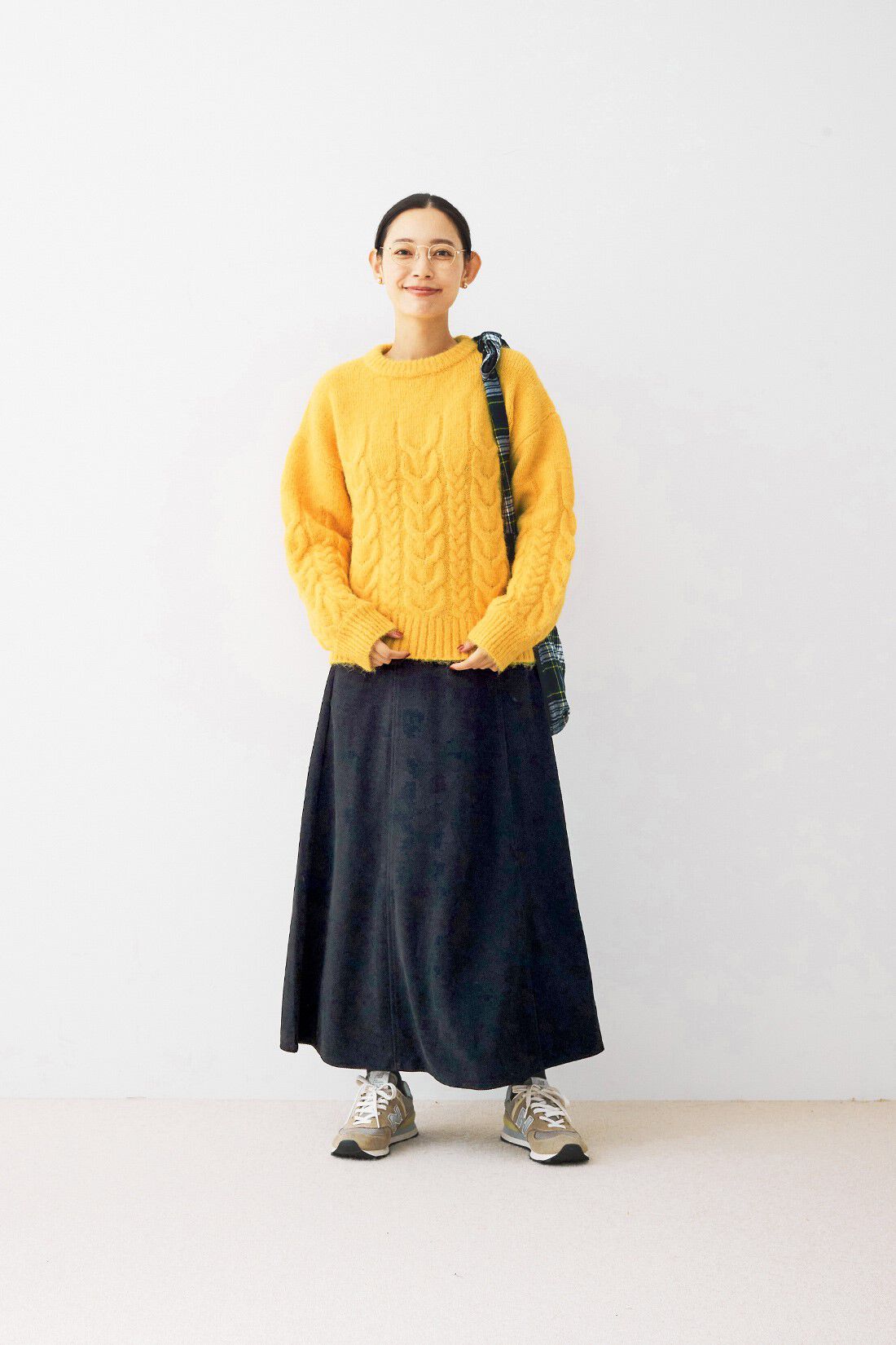 and myera|and myera カットソーツイルのフレアスカート