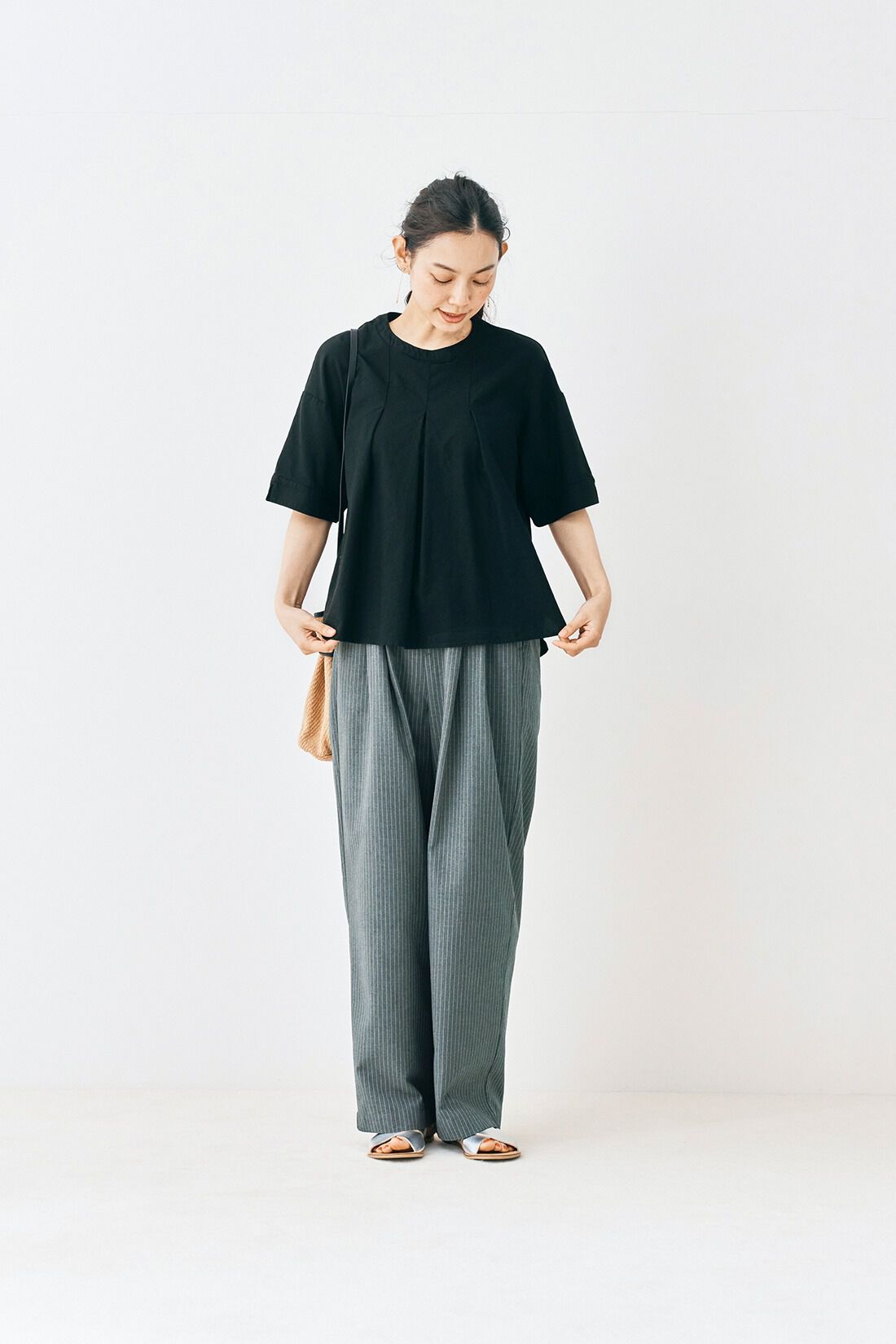 and myera［アンドマイラ］|ａｎｄ　ｍｙｅｒａ布はくのＴトップスのコーディネート