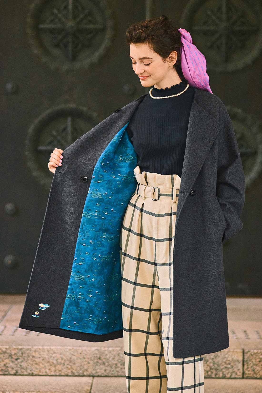 SYRUP. [シロップ．]|シロップ. フランスの印象派画家モネの世界をまとう クラシックコート〈チャコールグレー〉