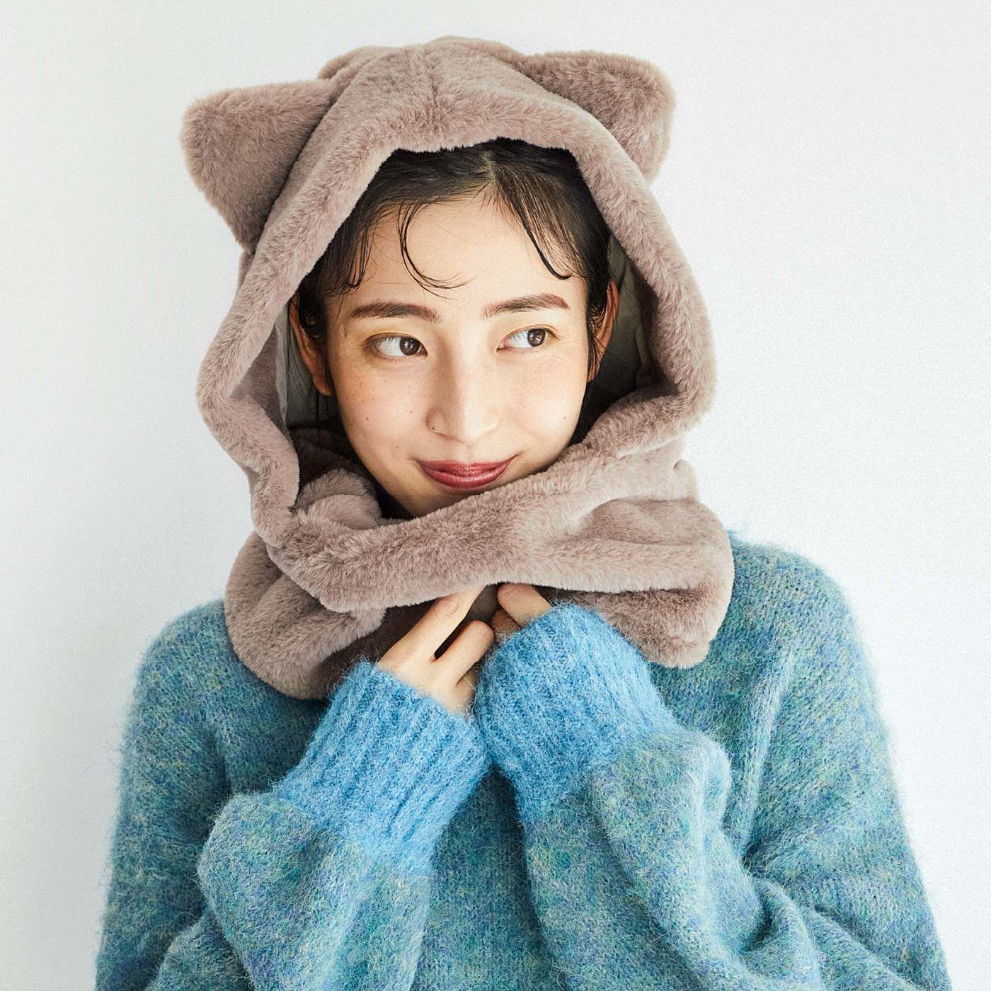 猫部|なりきりにゃんこ もふもふ猫耳付きネックウォーマーの会