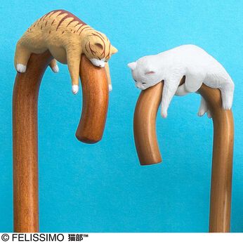 猫部 | そこで寝ちゃうの？ だら～ん猫の傘タグ