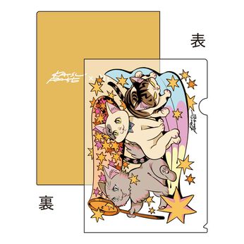猫部 | 星野桂×猫部チャリティークリアファイルセット