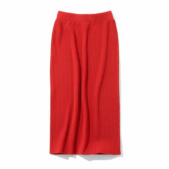 DRECO by IEDIT | 小森さんニットスカート〈レッド〉ＩＥ