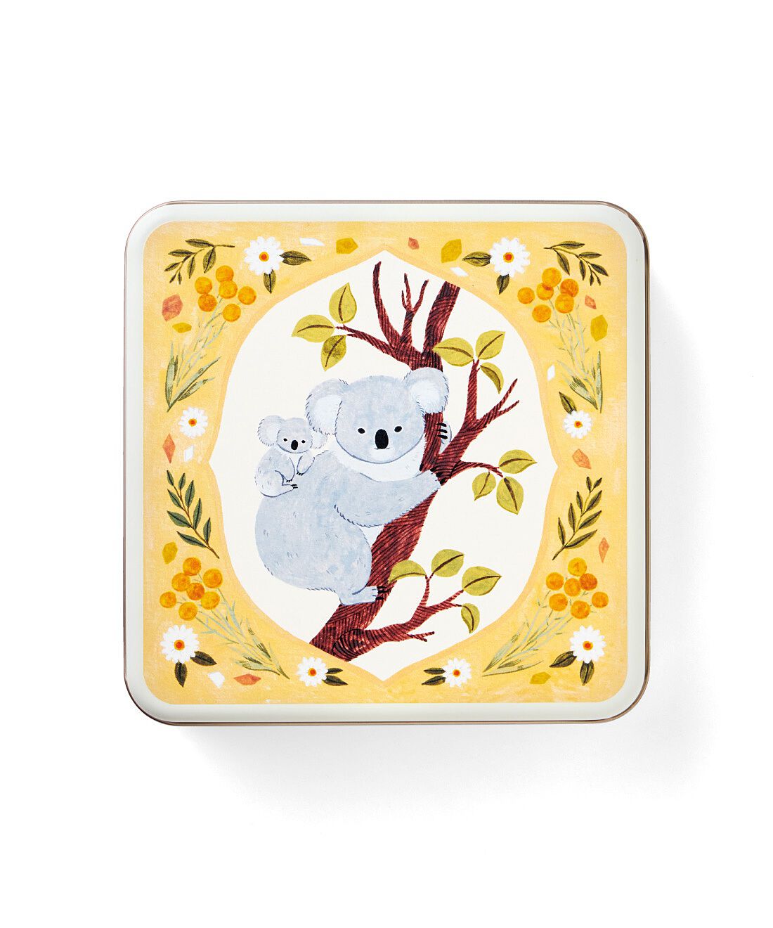 YOU＋MORE！［ユーモア］|YOU＋MORE!　絶滅危惧動物の未来を願う　絵本のワンシーンみたいな缶入りティーの会|〈コアラ〉アップル＆カモミール　りんごがたっぷり入った、見た目も美しいフルーツハーブティー。ほんのりと香るラベンダーもポイント。