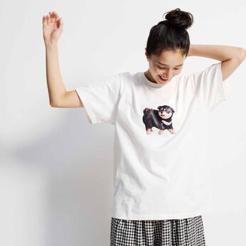YOU＋MORE！［ユーモア］ | はしもとみおさんと作ったこどもの月くんTシャツ