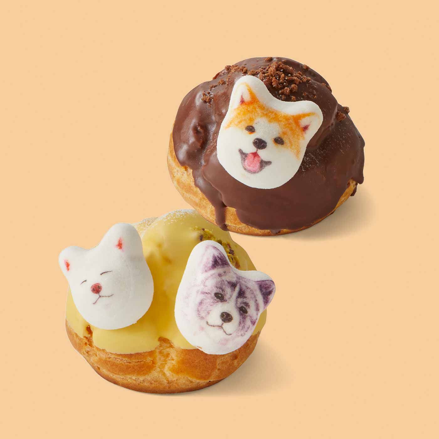 YOU＋MORE！［ユーモア］|YOU+MORE!　食べられないかわいさ ミニ和風マシュマロ 秋田犬ほうずい〈チョコ餡〉|スイーツのトッピングにもおすすめ。