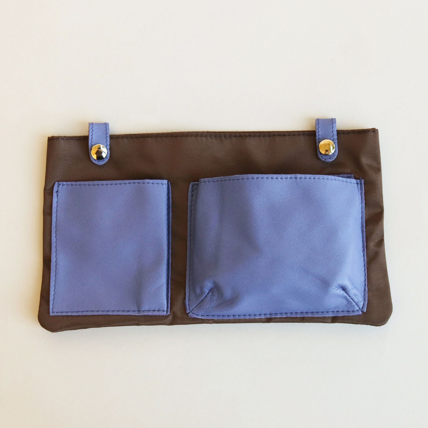 ＆Stories|スタイリストと作った職人本革のエチューデントバッグ〈ラベンダー〉[本革 鞄：日本製]