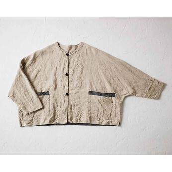 Couturier special | 富士吉田生まれの麻100％リネンで作るノーカラージャケット