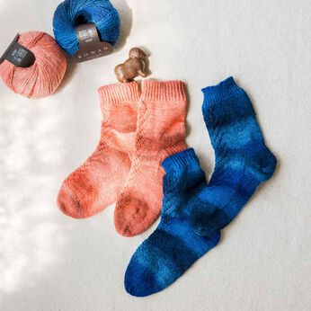 Couturier special | ＲＯＷＡＮ１玉で編むソックス