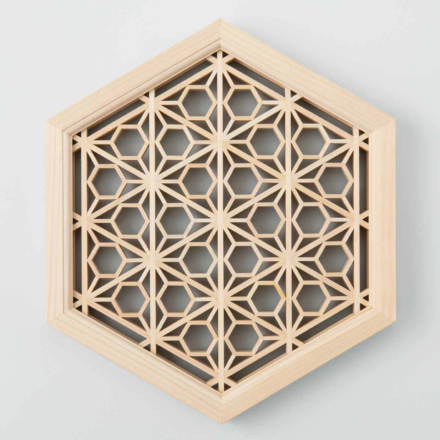 SeeMONO[シーモノ］|建具職人さんと作った　組子細工の六角トレイキットの会|八重裏花亀甲