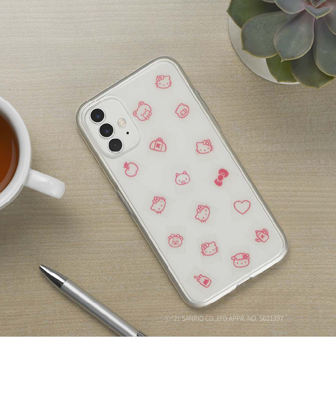 FELISSIMO PARTNERS|フレームやマーク入りお名前ラベルを作ろう　ネームランドｉーｍａサンリオキャラクターズコラボモデル〈テープ付き〉|※ラベルアレンジ例です。