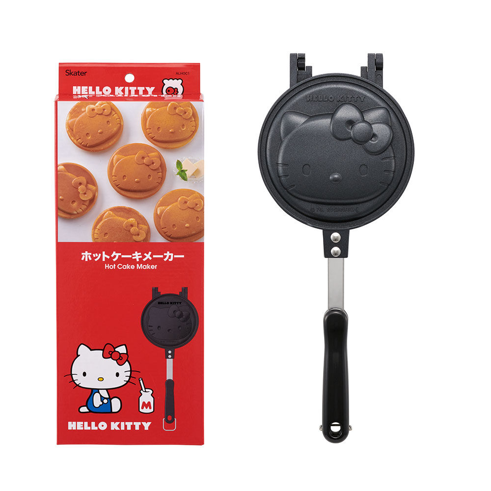FELISSIMO PARTNERS|かわいい！両面焼き印入りアルミホットケーキメーカー（ハローキティ）