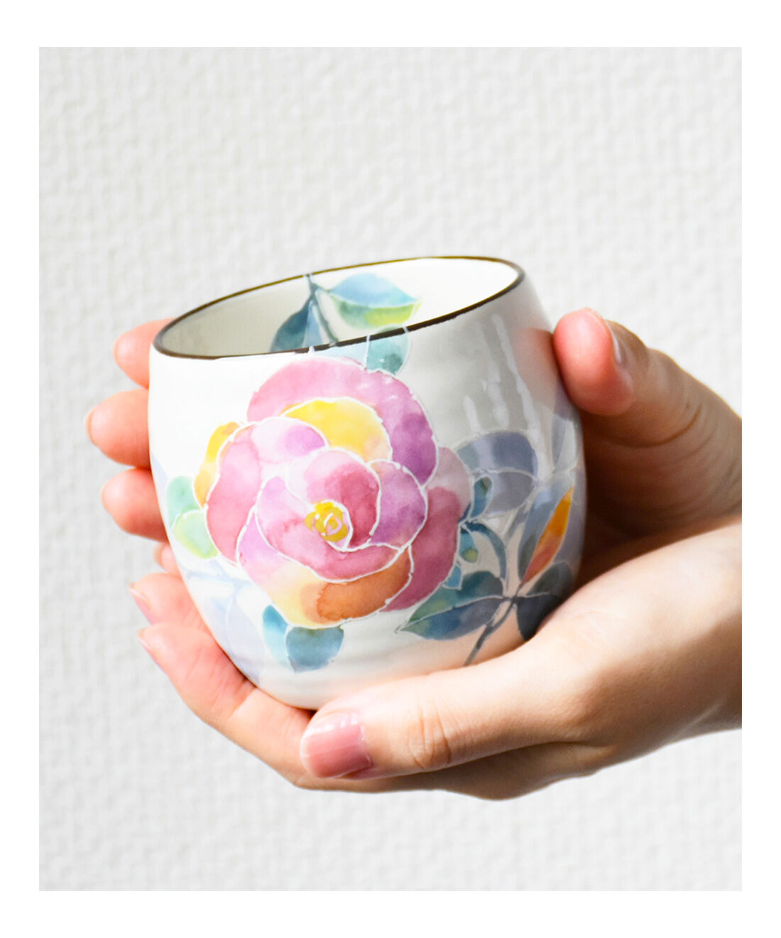 FELISSIMO PARTNERS|テーブルに花咲く 美濃焼 花ものがたり丸型カップの会（12回予約）