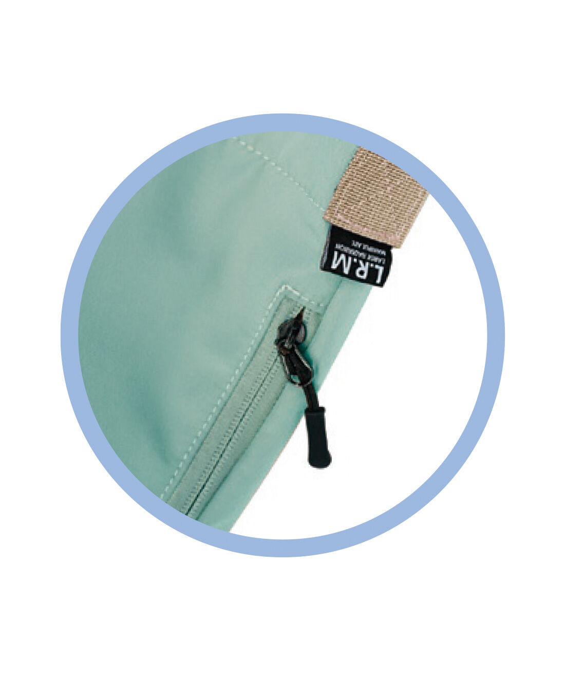 FELISSIMO PARTNERS|たっぷり入る2-WAY シンプルショルダートート|荷物をサッと取り出せるファスナー付きサイドポケット。