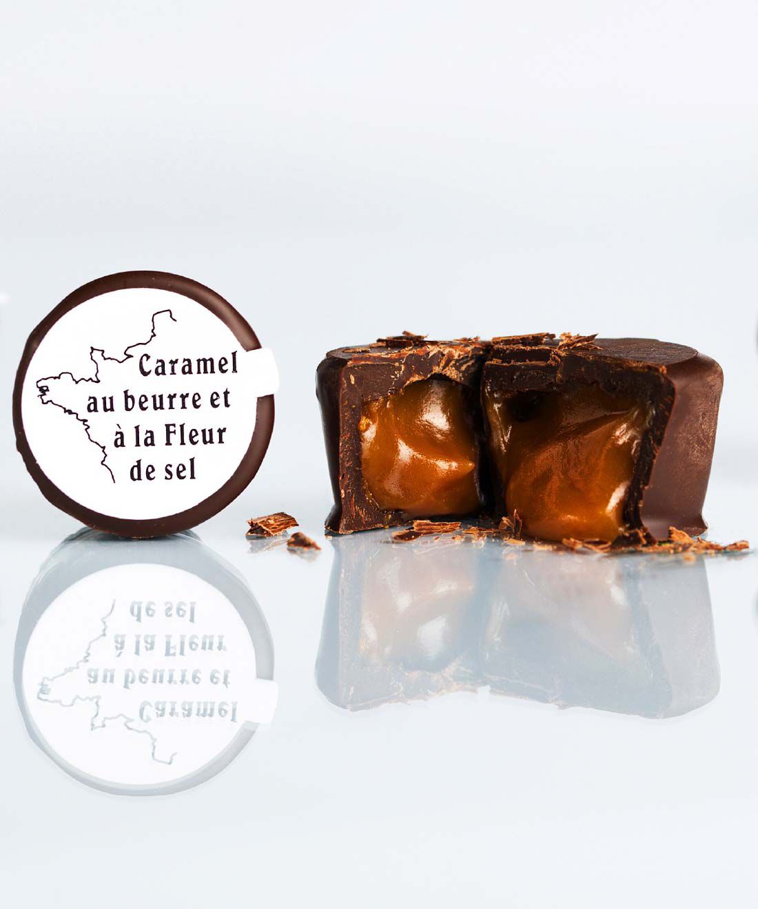 FELISSIMO PARTNERS|ル・ボヌール パリス　ハンドバッグみたいな小箱に入った　キャラッセルチョコレート