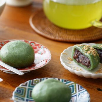 FP産地直送マルシェ | 九洲屋さんの 草もち 24個入り 緑茶付き