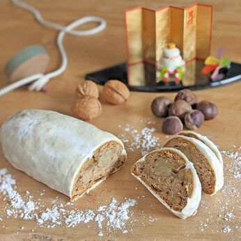 FP産地直送マルシェ | 栃もち本舗 小松屋の 栃とくるみのシュトレン  【お年賀用】