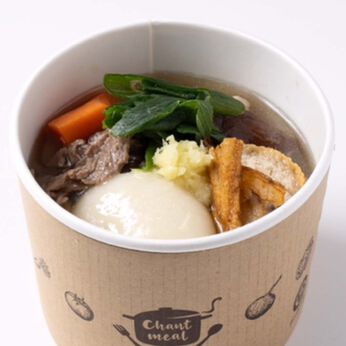 FP産地直送マルシェ | 京都鳴海餅本店のお餅が入った けんちん雑煮 4個セット