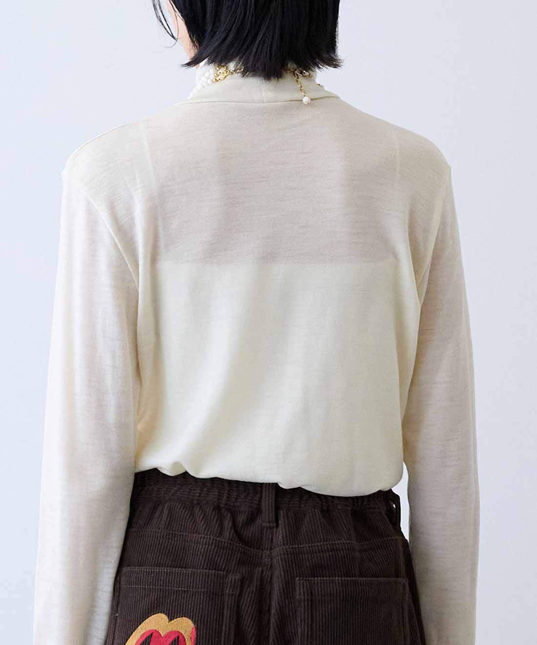 MEDE19F|MEDE19F　ウール100％素材のカットソータートルの会