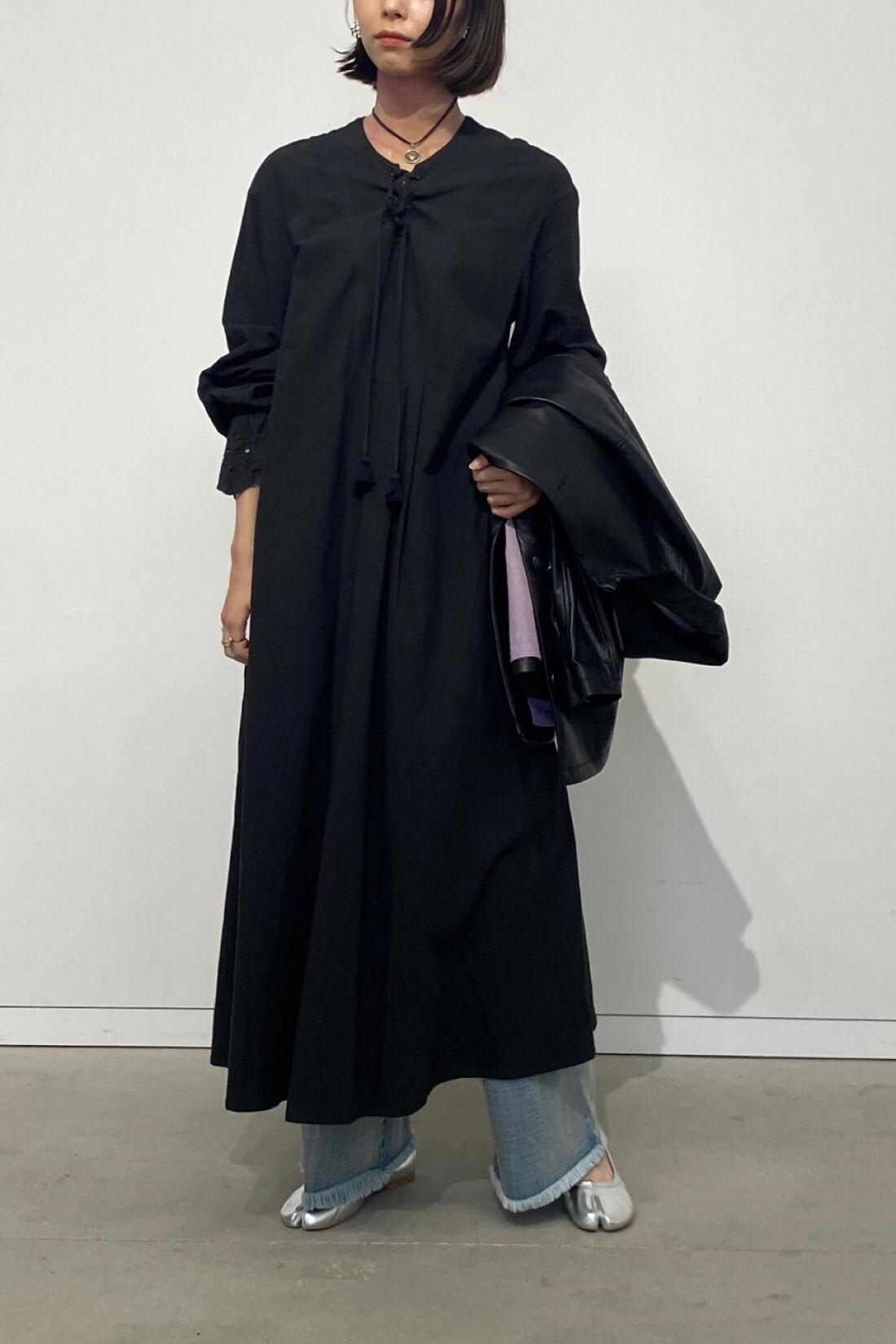 MEDE19F|防水加工のフェイクレザートラックブーツＭＤ１９のコーディネート