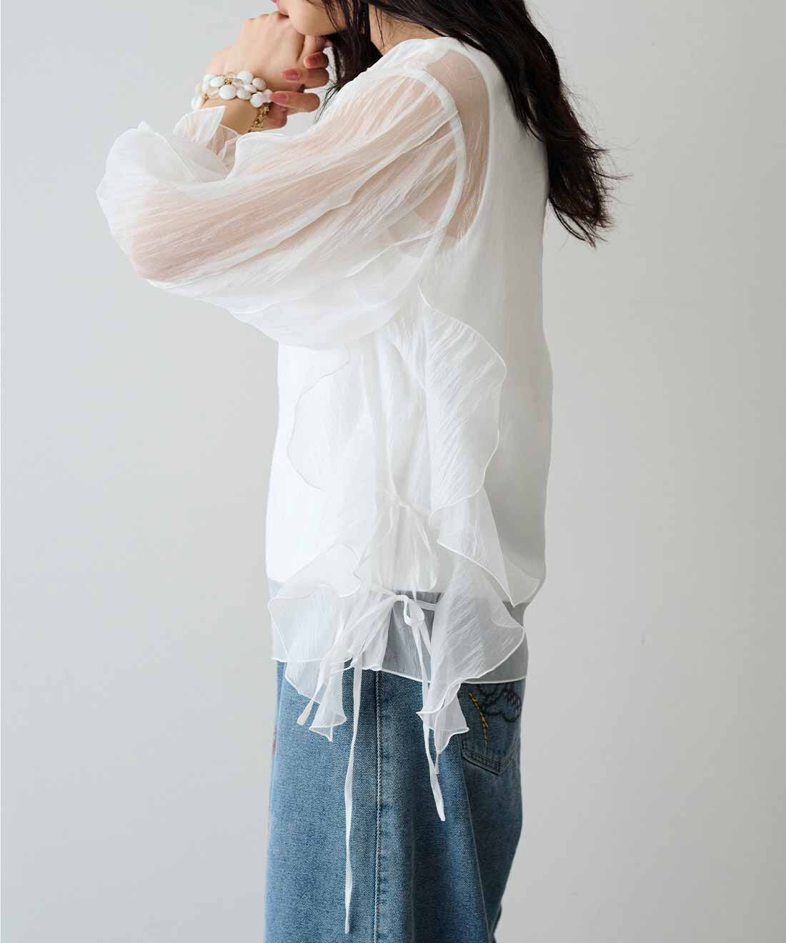 MEDE19F [メデ・ジュウキュウ]|MEDE19F たゆたうくらげのドッキングトップス