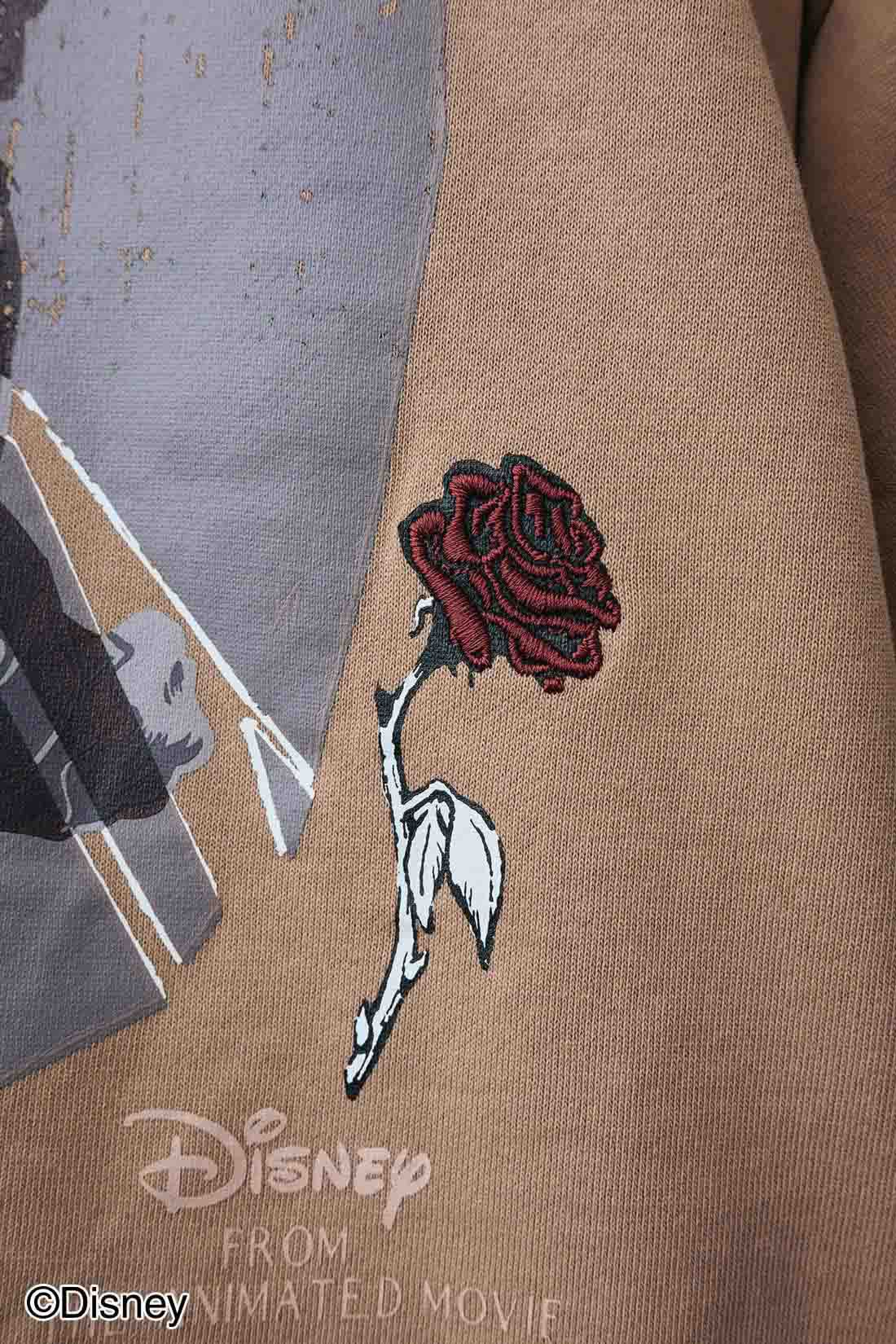 MEDE19F|MEDE19F 【Disney】 オーバーサイズフーディー/美女と野獣