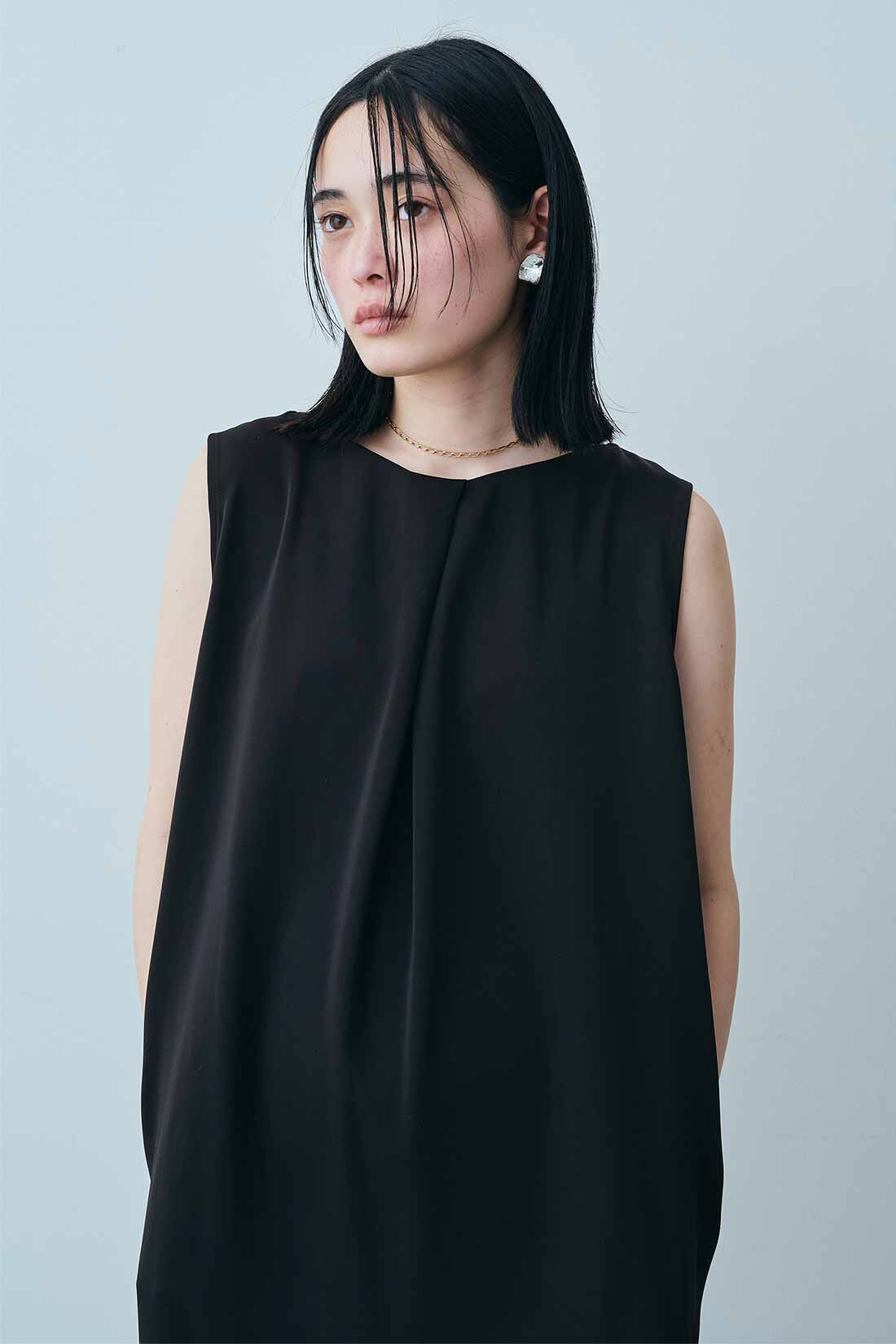 MEDE19F [メデ・ジュウキュウ]|MEDE19F　高山都さんコラボ レイヤードワンピースセット〈ブラック〉