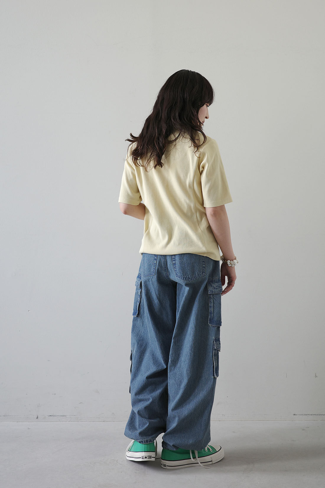 MEDE19F|ベアテレコカットソーシャツのコーディネート