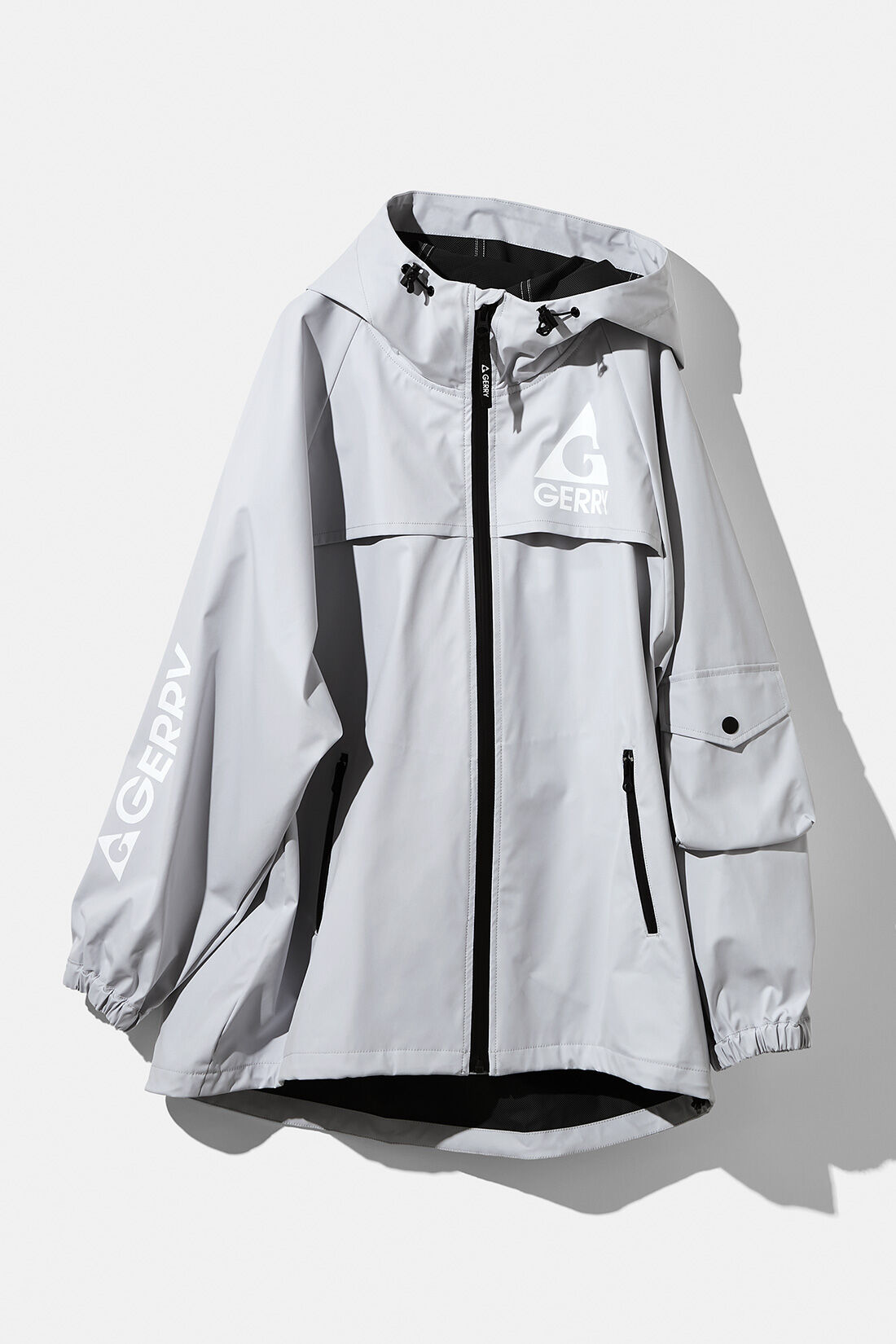 MEDE19F|【MEDE19F】GERRY（R）for MEDE19F 2.5レイヤーマウンテンパーカー〈ブラック〉