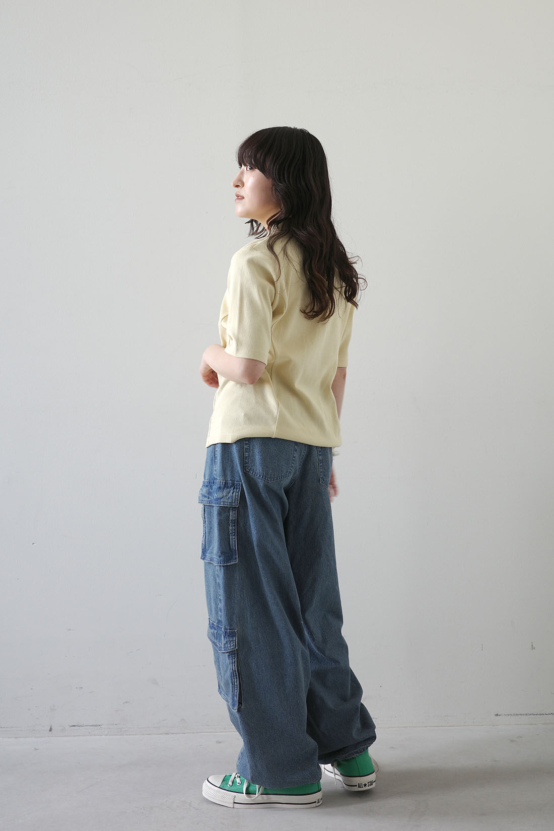 MEDE19F|ベアテレコカットソーシャツのコーディネート