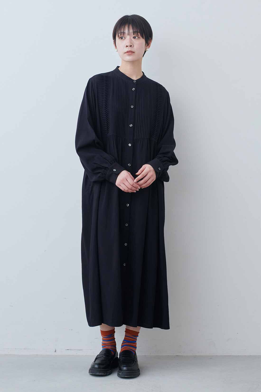 THREE FIFTY STANDARD|小谷 実由さんと作った 幾何学模様を取り入れた柄ソックスの会のコーディネート