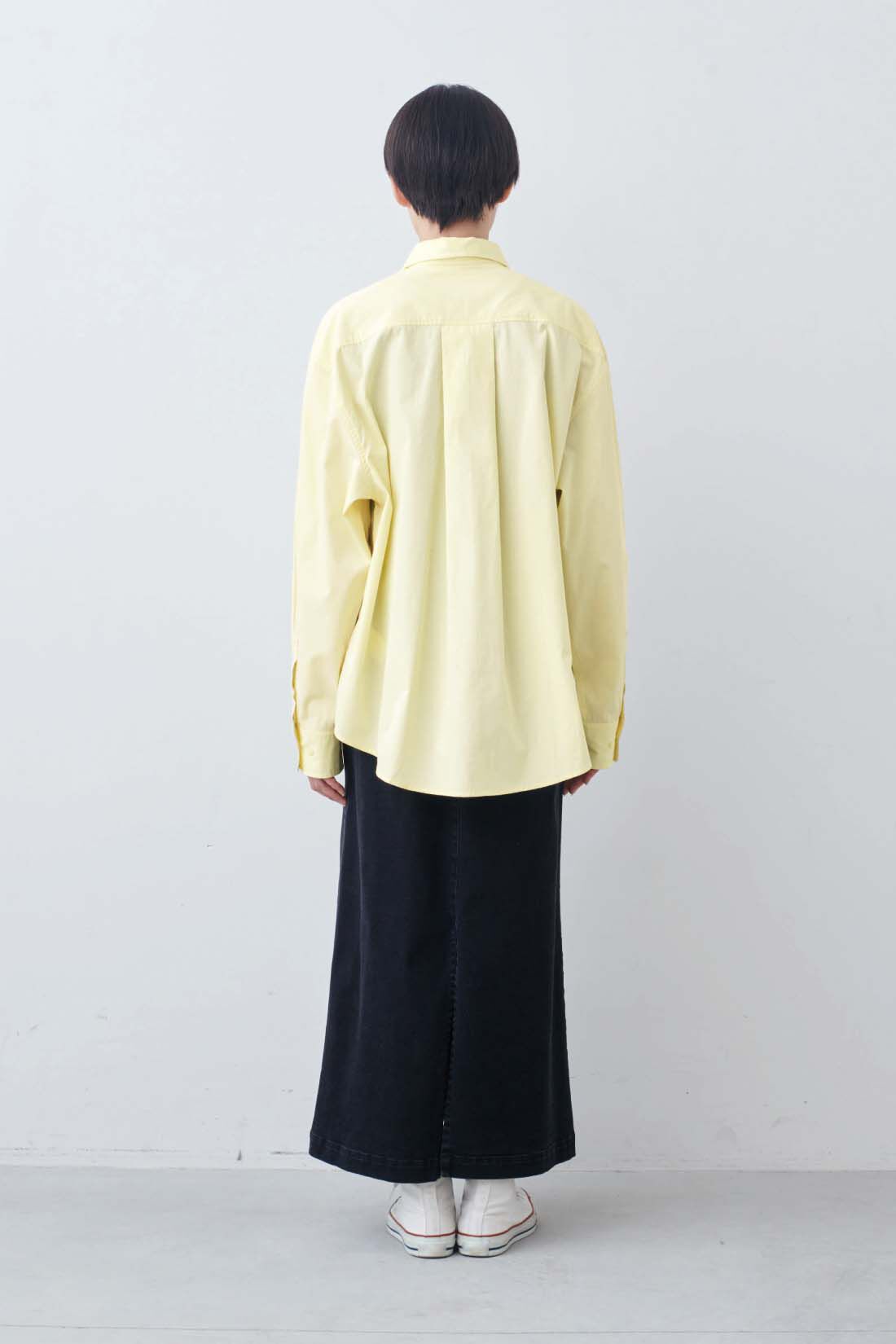 THREE FIFTY STANDARD|小谷 実由さんと作った こだわりの薄黄色シャツのコーディネート