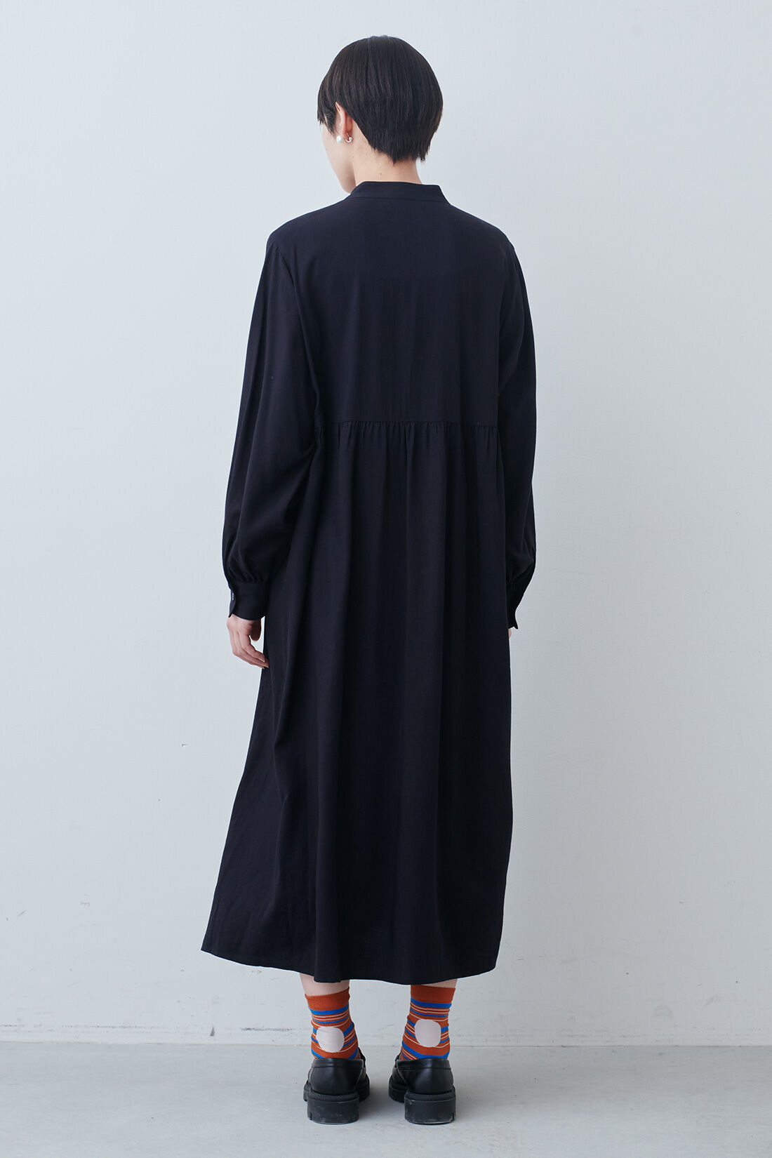 THREE FIFTY STANDARD|小谷 実由さんと作った 幾何学模様を取り入れた柄ソックスの会のコーディネート