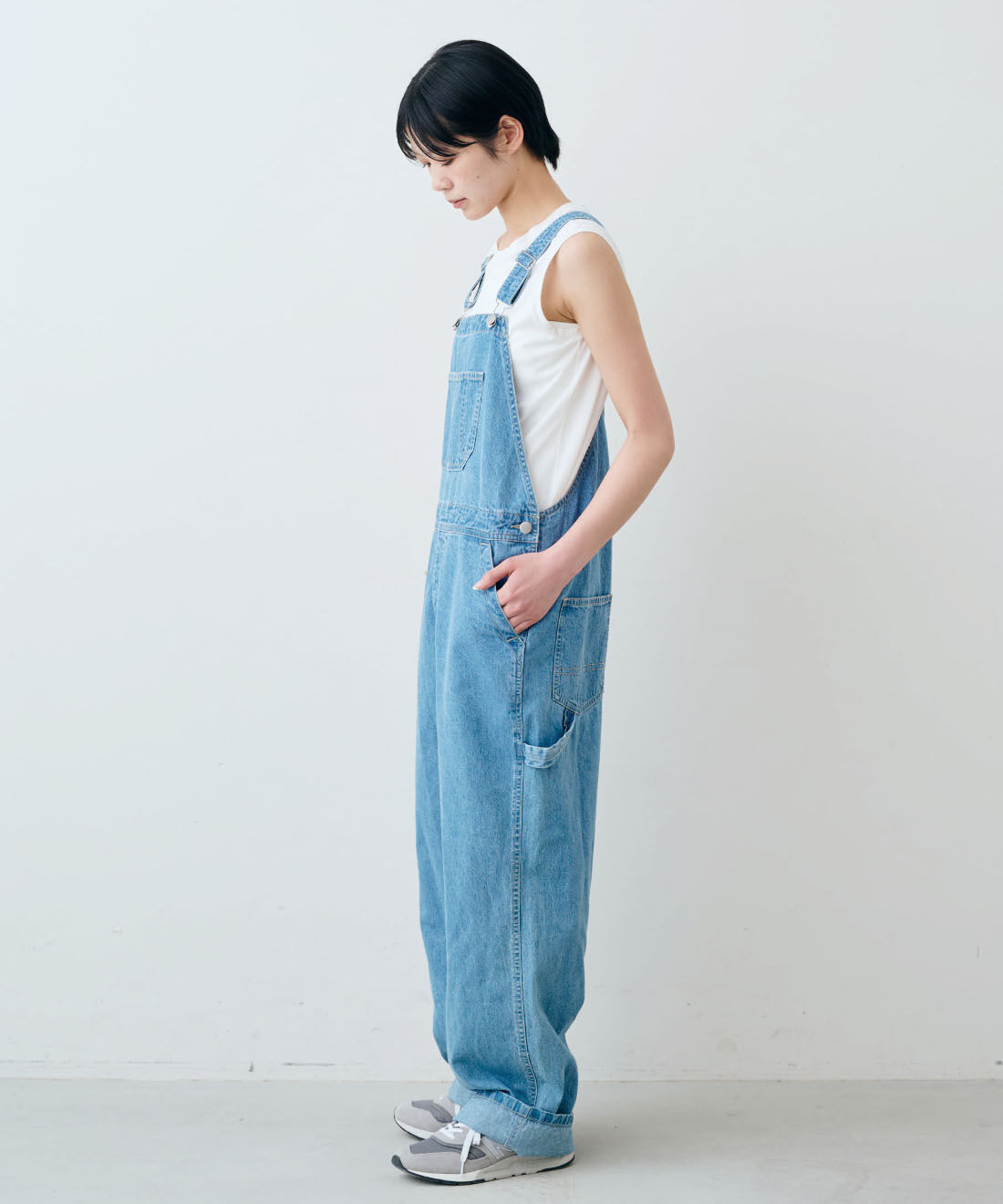 THREE FIFTY STANDARD［スリーフィフティースタンダード］|シルケット加工 タンクトップのコーディネート