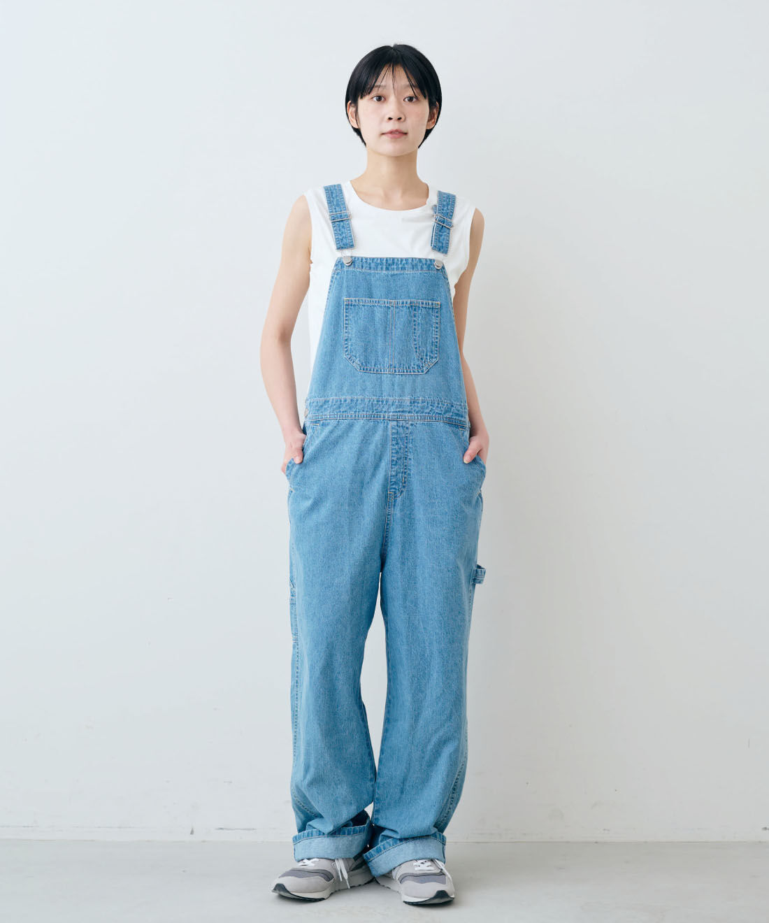 THREE FIFTY STANDARD［スリーフィフティースタンダード］|シルケット加工 タンクトップのコーディネート
