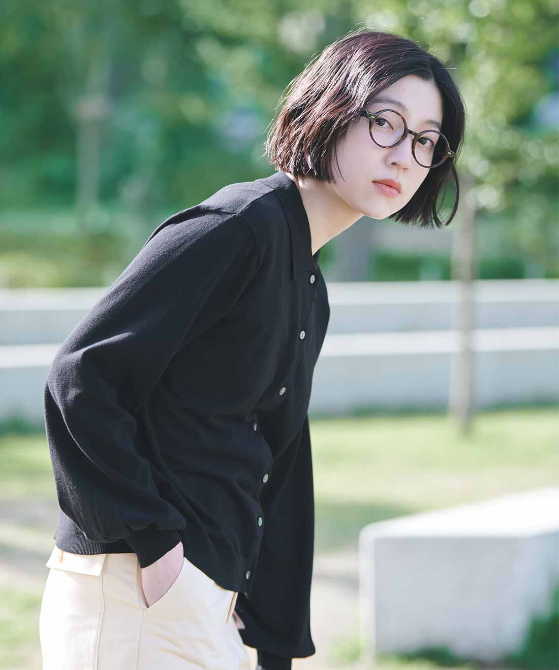 THREE FIFTY STANDARD|ワイドベイカーパンツ〈オフホワイト〉のコーディネート