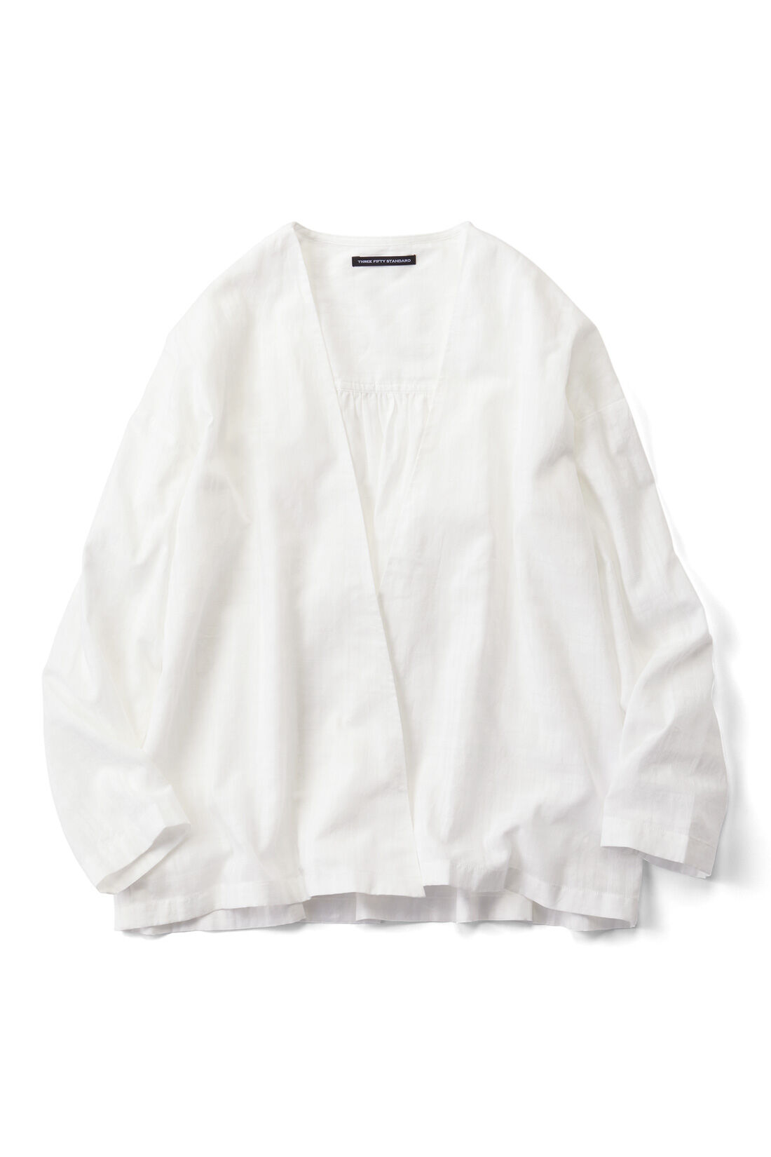 THREE FIFTY STANDARD|THREE FIFTY STANDARD 金子敦子さんと作った オーガニックコットンカーディガン〈オフホワイト〉