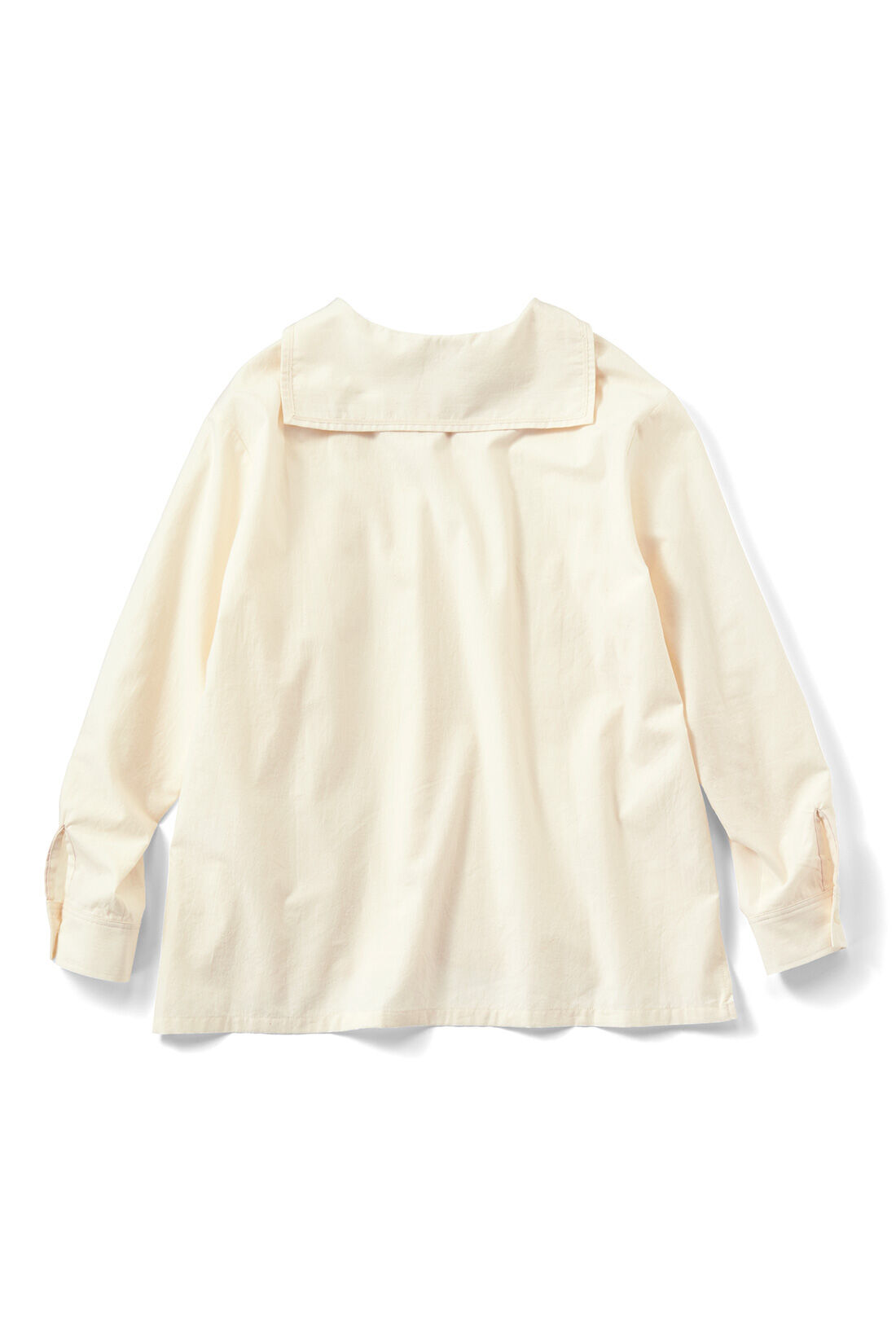 THREE FIFTY STANDARD|THREE FIFTY STANDARD 編集部と作った 小さめ衿のコットンセーラーシャツ〈キナリ〉