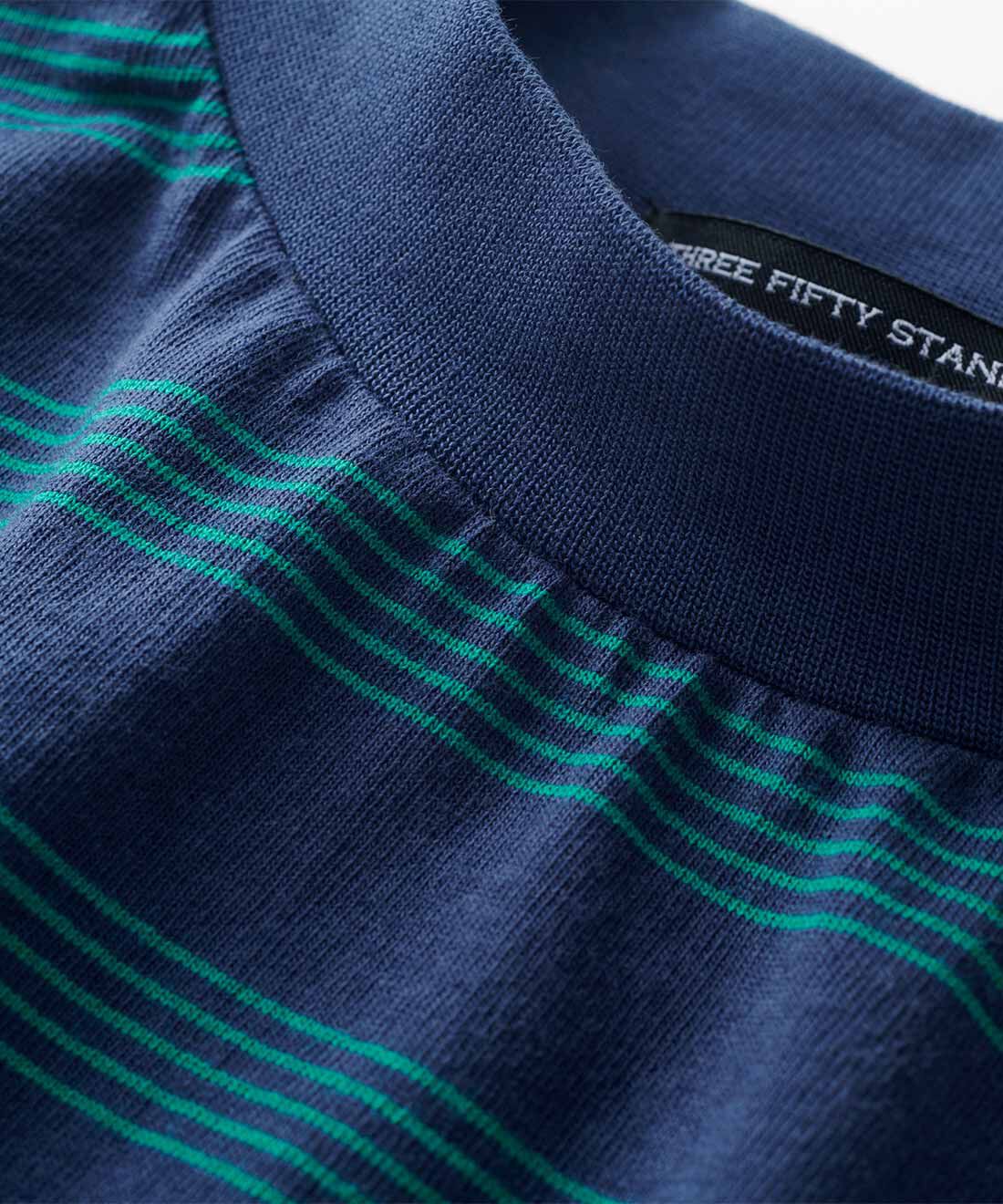 THREE FIFTY STANDARD|THREE FIFTY STANDARD　レトロなボーダーTシャツの会|オリジナルの細ボーダー。大人っぽいピッチの幅やラインのカラーにこだわりました。