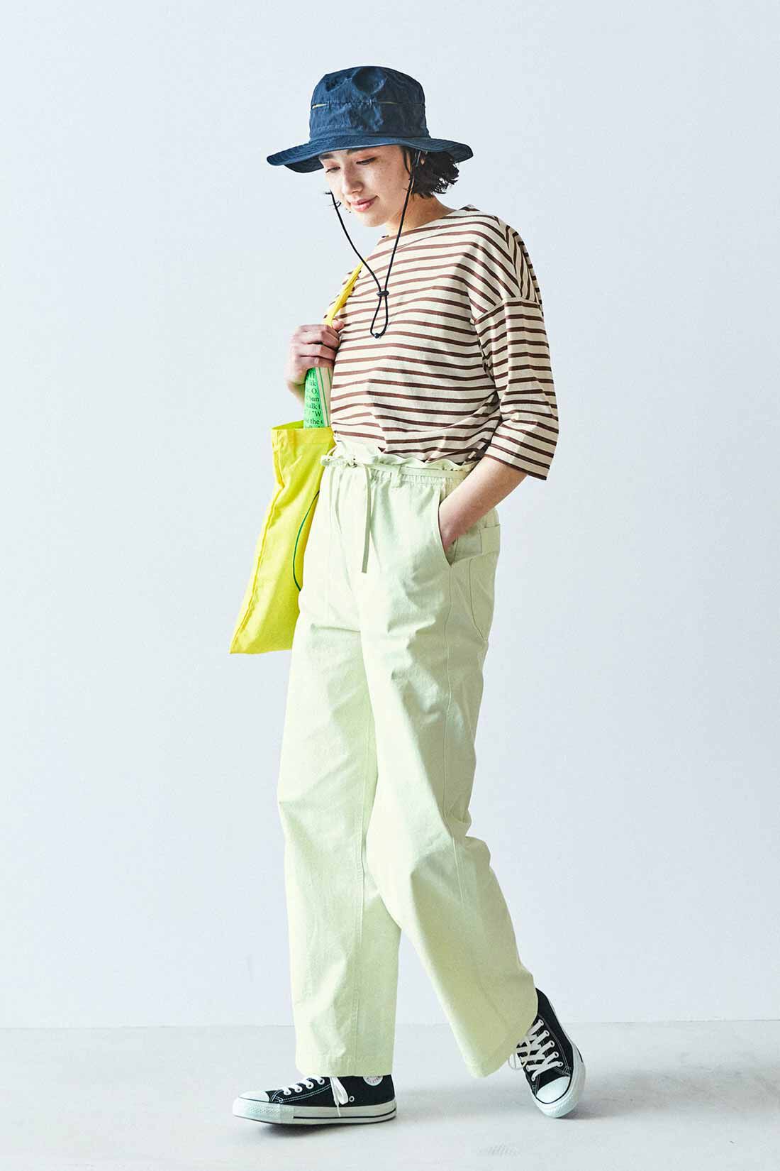 THREE FIFTY STANDARD|THREE FIFTY STANDARD サファリハット〈ネイビー〉