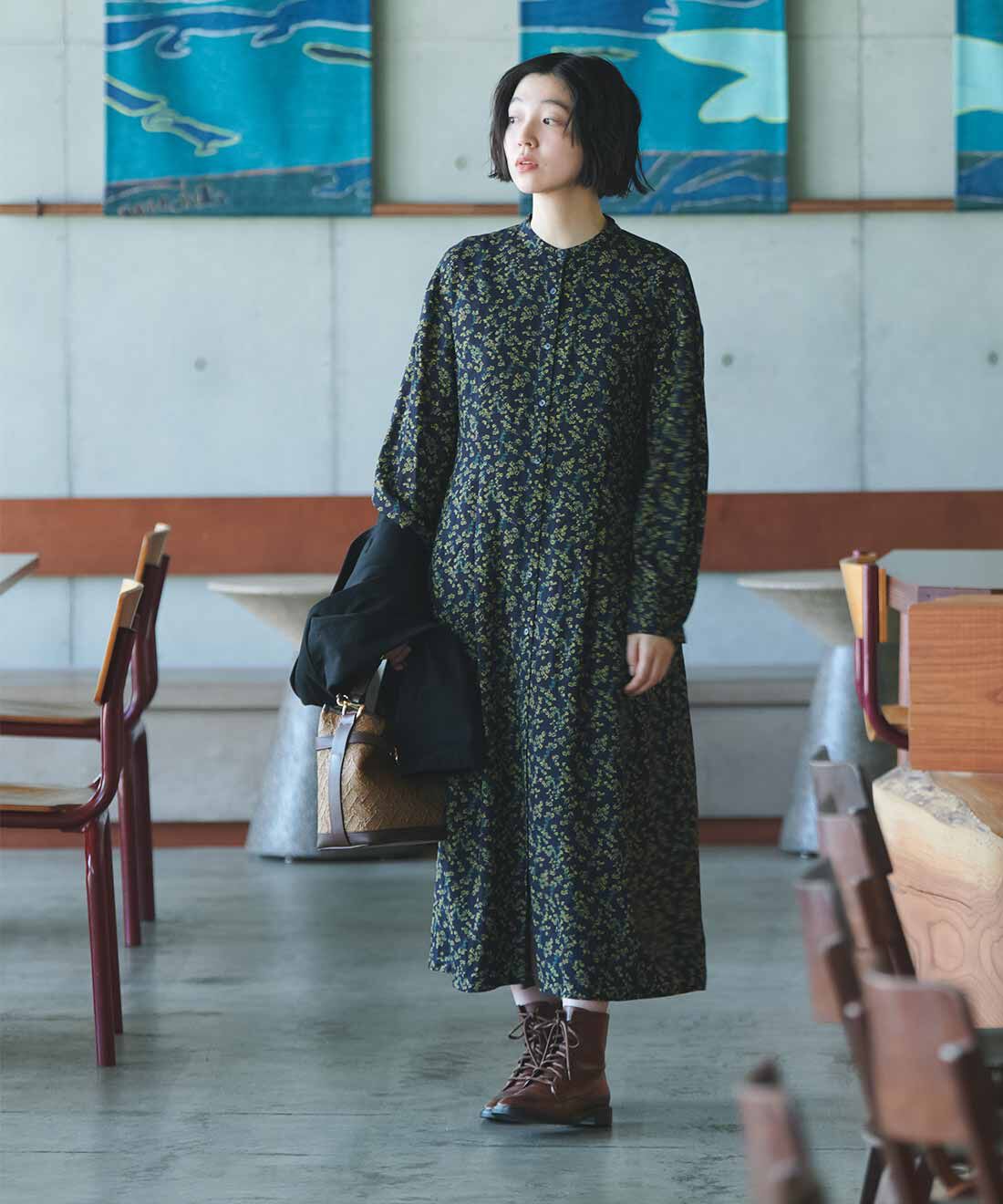 THREE FIFTY STANDARD|コットンツイルのダブルコートＢＫ　ＴＦＳのコーディネート