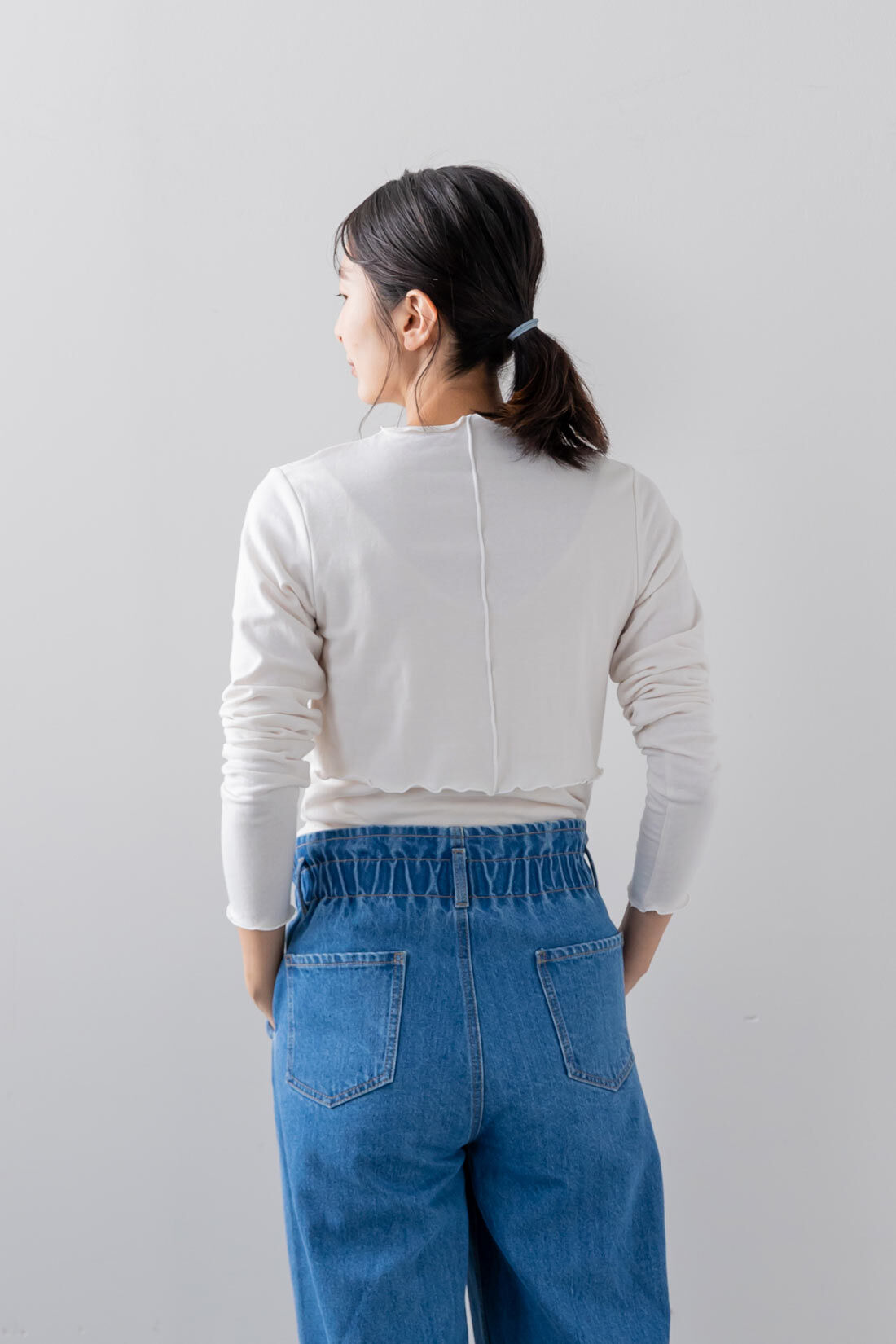 FELISSIMO Mama|Moredde　心地いい素材の２－ＷＡＹ授乳トップス〈ブラック〉