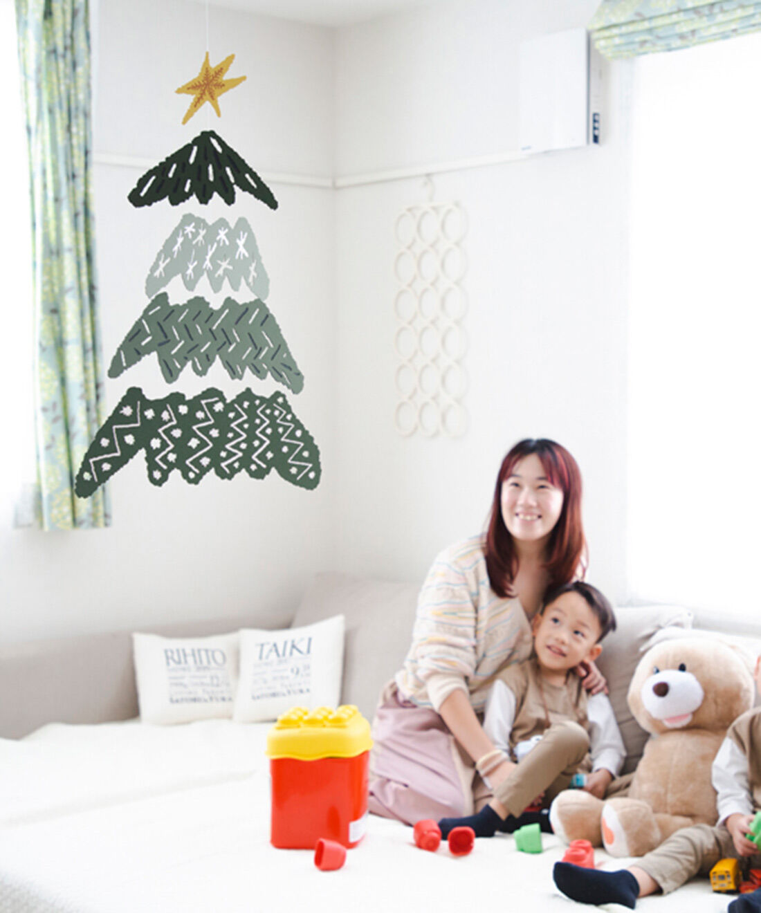 フェリシモMama|[Mama select]Manu Mobiles モビール クリスマスツリー