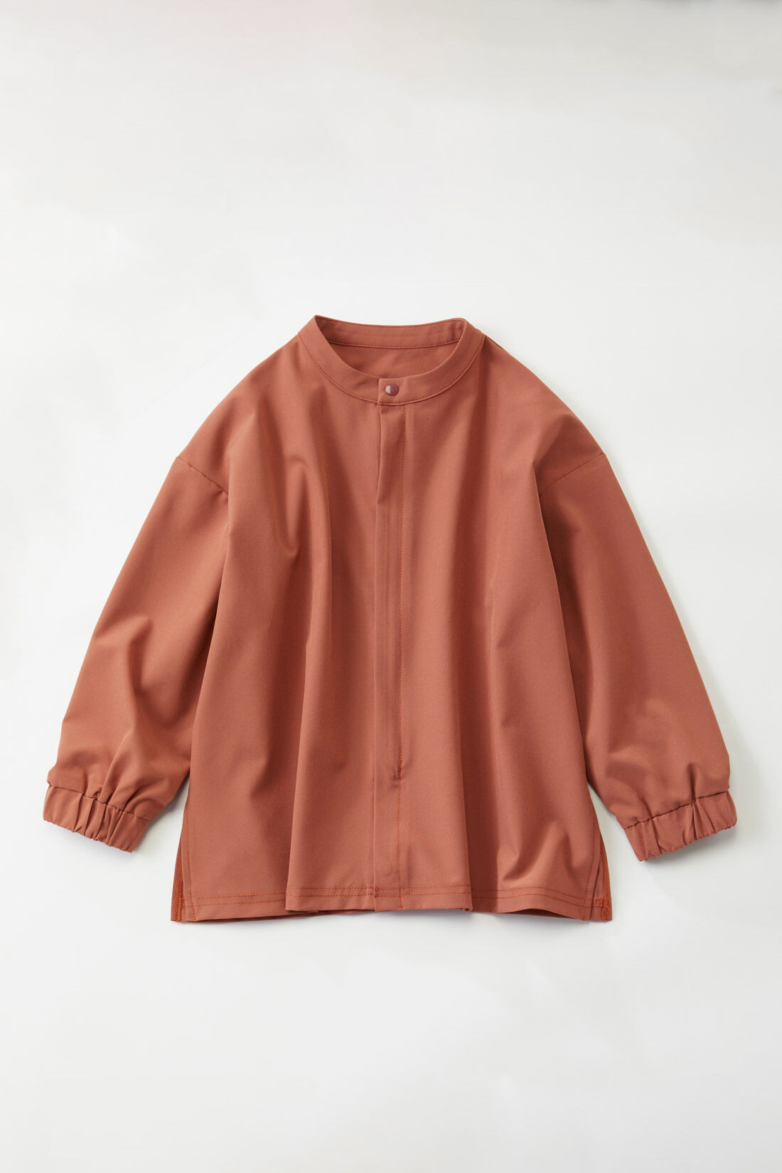 FELISSIMO Mama|Moredde　オーバーサイズのシャツみたいなUVカットキッズラッシュガード〈ブラック〉