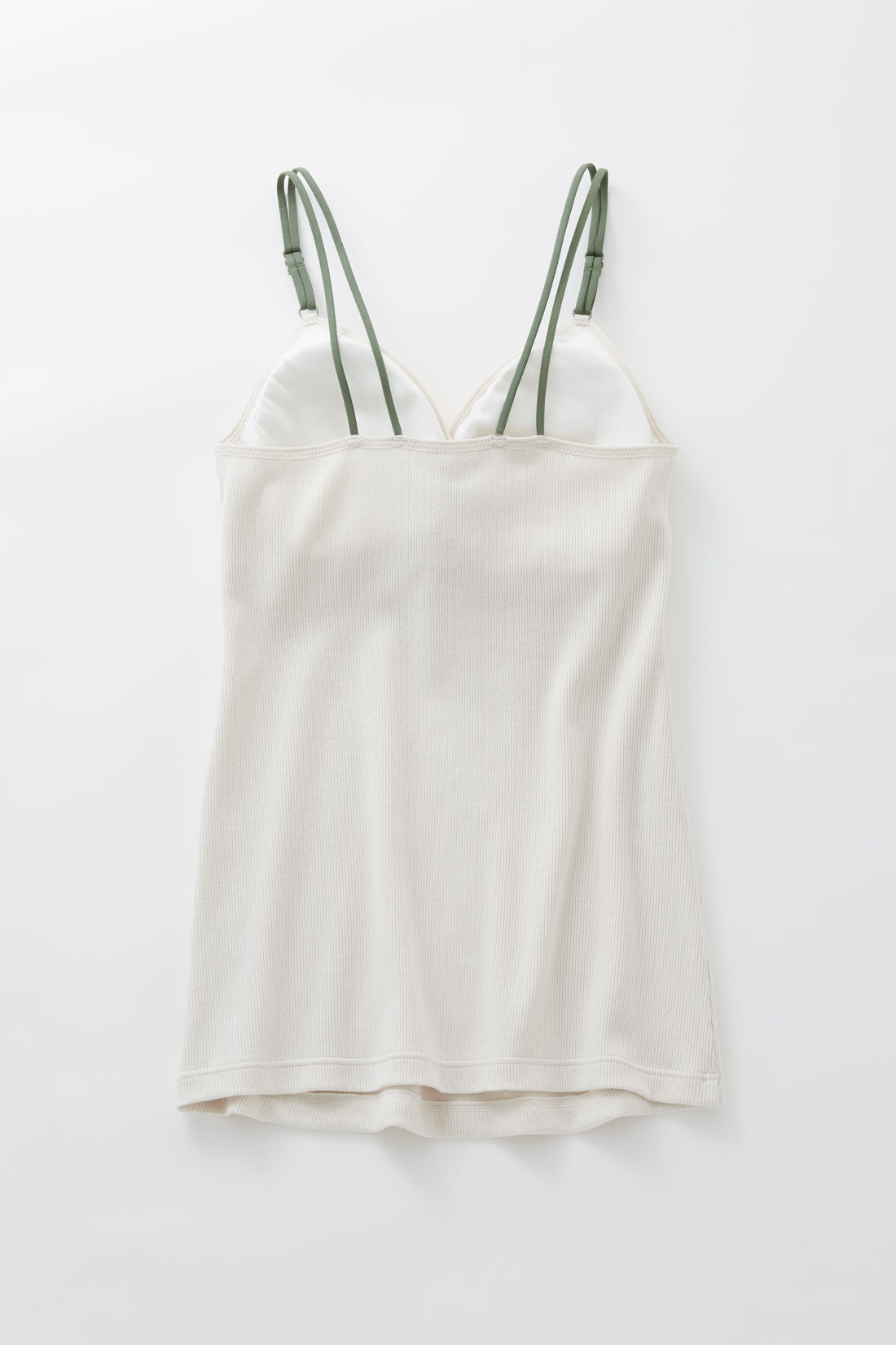 FELISSIMO Mama|［Mama select］産前・産後使える　ストラップが伸びて授乳しやすい　カップ付きカシュクール授乳ブラキャミソール〈ブラック〉|※写真は別色です。