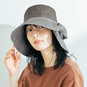 L'AMIPLUS［ラミプリュス］ | 前後を使い分けできる切り替えUVハット