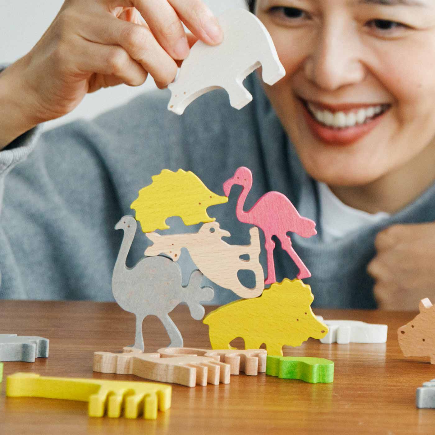 L'AMIPLUS［ラミプリュス］|ラミプリュス　大人も子どももみんなで脳トレ 飾って楽しむ アニマル積み木の会