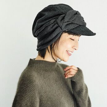 L'AMIPLUS［ラミプリュス］ | 耳をカバーできるぬくぬくキャスケット