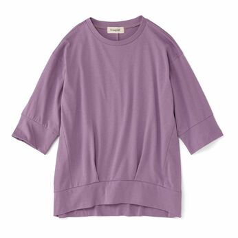 frauglatt［フラウグラット］ | すっきりシルエットのロングトップス〈汗じみ対策〉